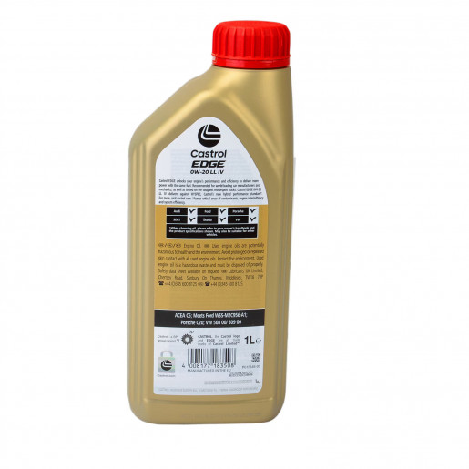 Ulei motor Castrol EDGE 0W20 LL IV 1L