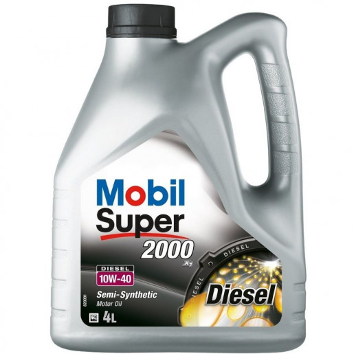 MOBIL SUPER 2000 X1 DIESEL 10W-40 (4L)