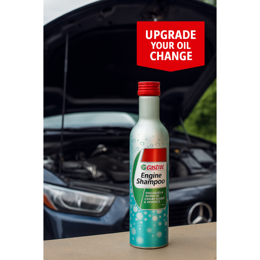 Castrol Engine Shampoo, tratament anterior schimbului de ulei, 300ml