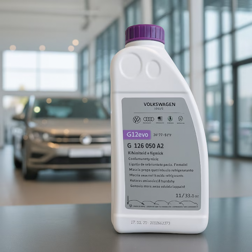 Antigel G12EVO VW/Skoda/Audi/Seat 1000ml, gata diluat, (inlocuieste G12, G12+, G++, G13)
