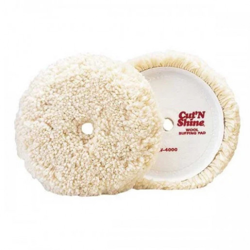 DISC POLISHAT BLANA DE MIEL, 20 CM, CUT N SHINE  ULTRA FINISHING - MEGUIARS
