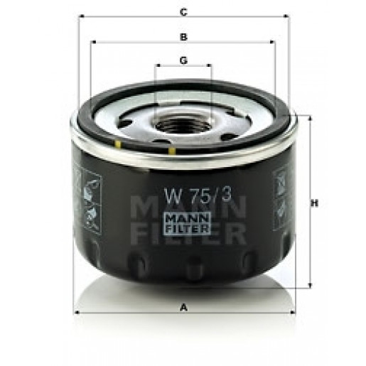 MANN-FILTER W 75/3