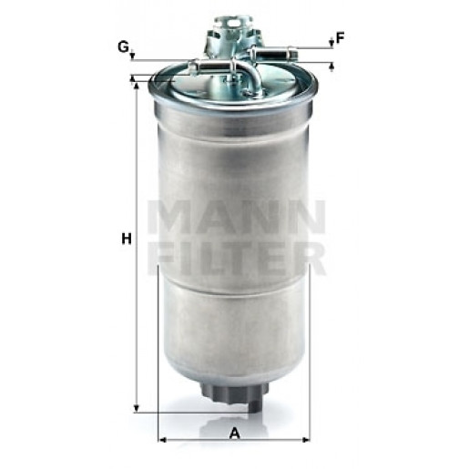 MANN-FILTER WK 853/3 X