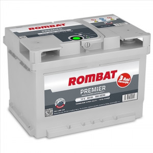 BATERIE ROMBAT PREMIER 60AH 580A