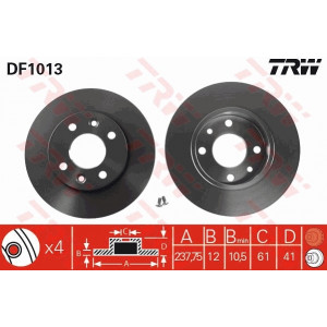 DISC FRANA - TRW DF1013