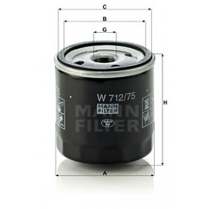 MANN-FILTER W 712/75 