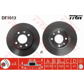 DISC FRANA - TRW DF1013